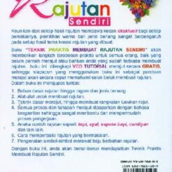 Back cover Buku Rajutan Sendiri