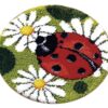 Latch Hook Kit Karpet Ladybug 50X50cm L14