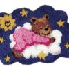 Latch Hook Kit Karpet Teddy Bear 54X40cm L19