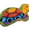 Latch Hook Kit Karpet Turtle 48X35cm Print L20