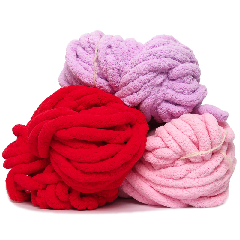 Benang Rajut Chenille Jumbo