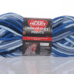 Benang Rajut Red Heart Mixology Prints - Blue Suede Print