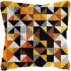 L192 Print 43x43 cm Latch Hook Kit Sarung Bantal Rajut