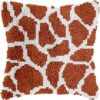 L206 Print 43x43 cm Latch Hook Kit Sarung Bantal Rajut