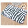 L211 Print 50x38cm Latch Hook Kit Karpet Rajut Zebra