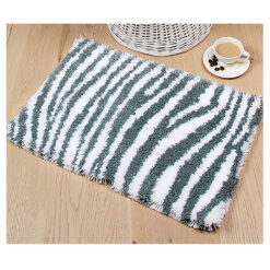 L211 Print 50x38cm Latch Hook Kit Karpet Rajut Zebra