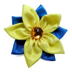 Bros jilbab bintang kuning biru