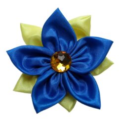 Bros jilbab bintang biru kuning