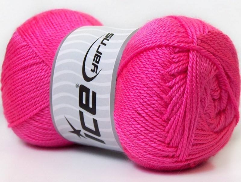 Benang Rajut Ice Dora Pink 52E