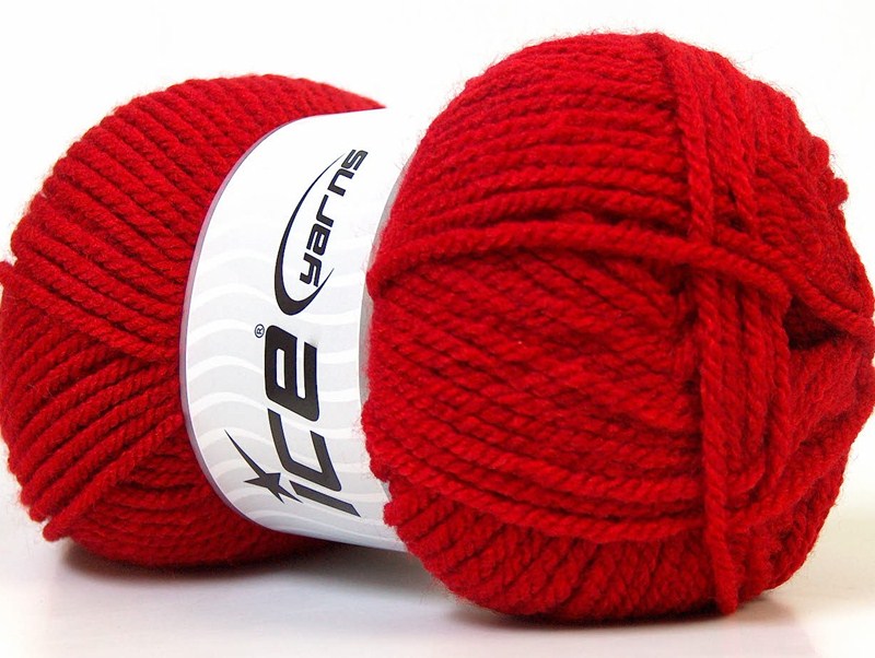 Benang Rajut Ice Atlas Red 20G