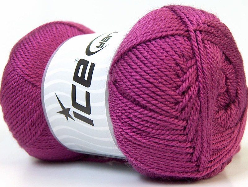 Benang Rajut Ice Dora Purple 52L