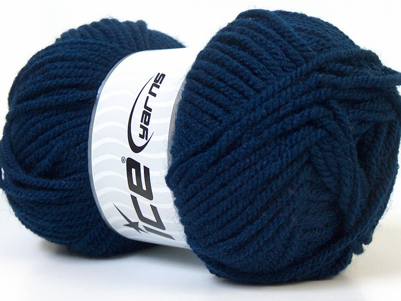 Benang Rajut Ice Atlas Navy 20L