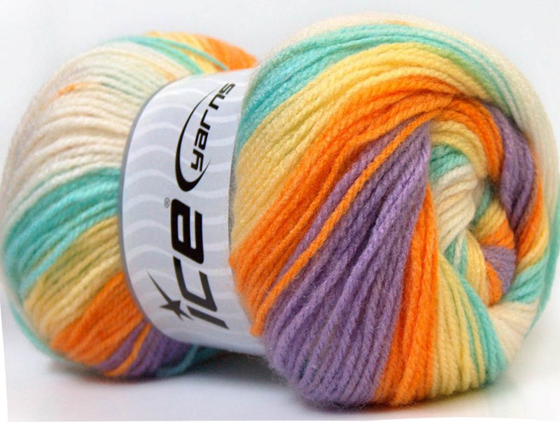 Benang Rajut Ice Baby Batik 58F