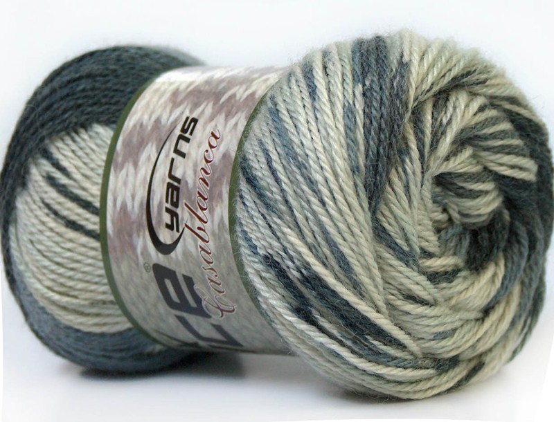 Benang Rajut Ice Casablanca White 25E