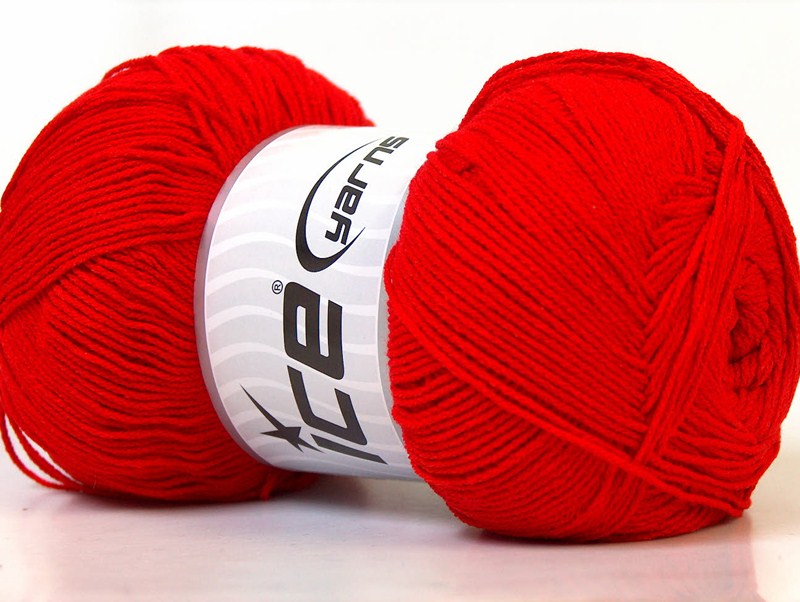 Benang Rajut Ice Ibiza Red 53B