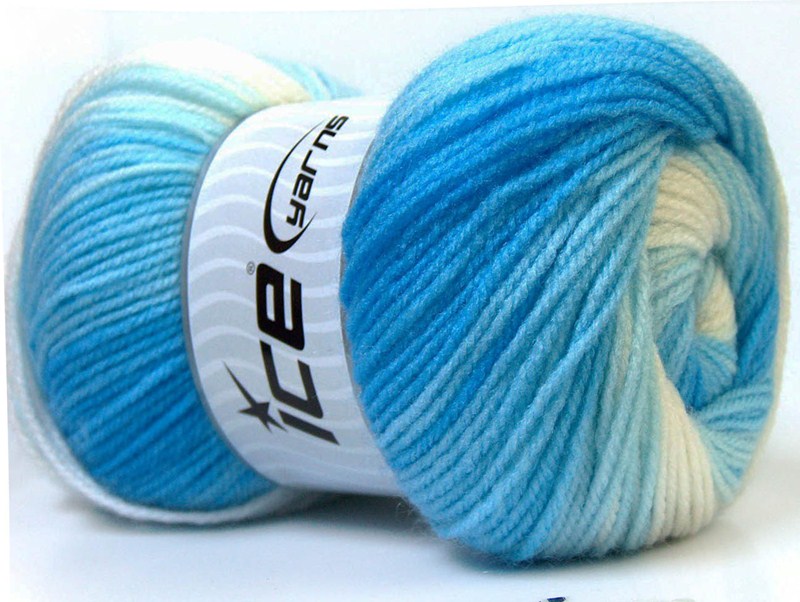 Benang Rajut Ice Baby Batik 58G