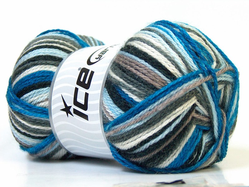 Benang Rajut Ice Dancing Colors 62B