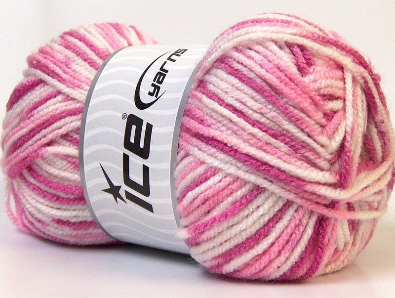 Benang Rajut Ice Carnival White 17E