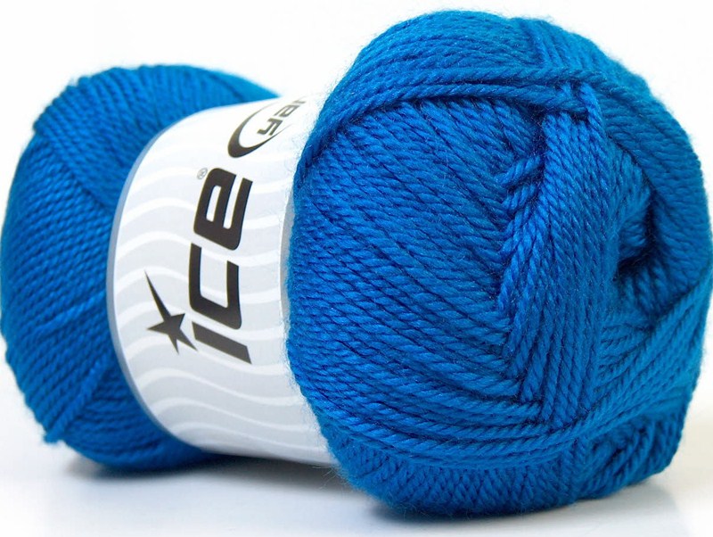 Benang Rajut Ice Dora Blue 52T