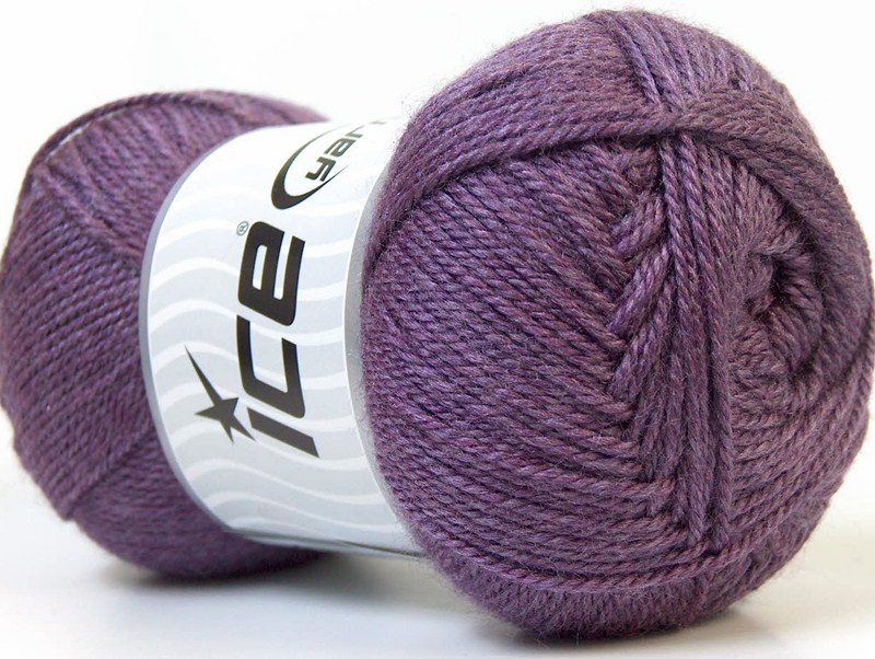 Benang Rajut Ice Dora Purple 52S