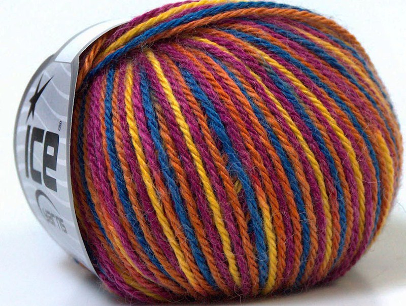 Benang Rajut Ice Colorway Wool 71L