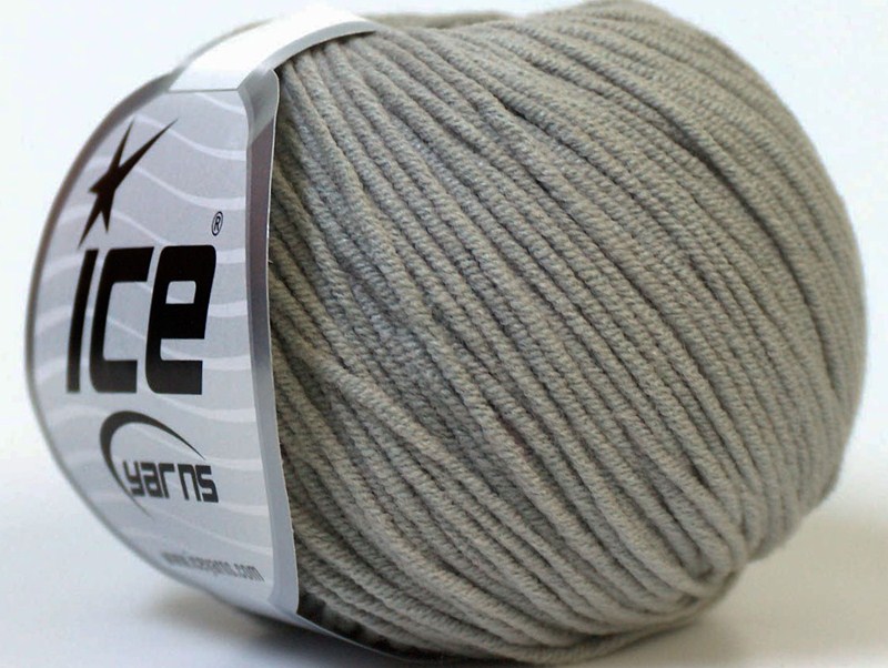 Benang Rajut Ice Alara Grey 77C