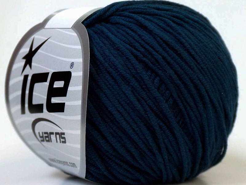 Benang Rajut Ice Alara Navy 77J