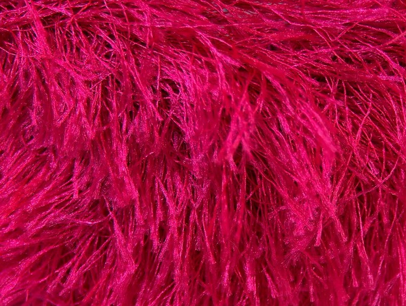Benang Rajut Ice Eyelash Fuchsia 72G - Gambar 2