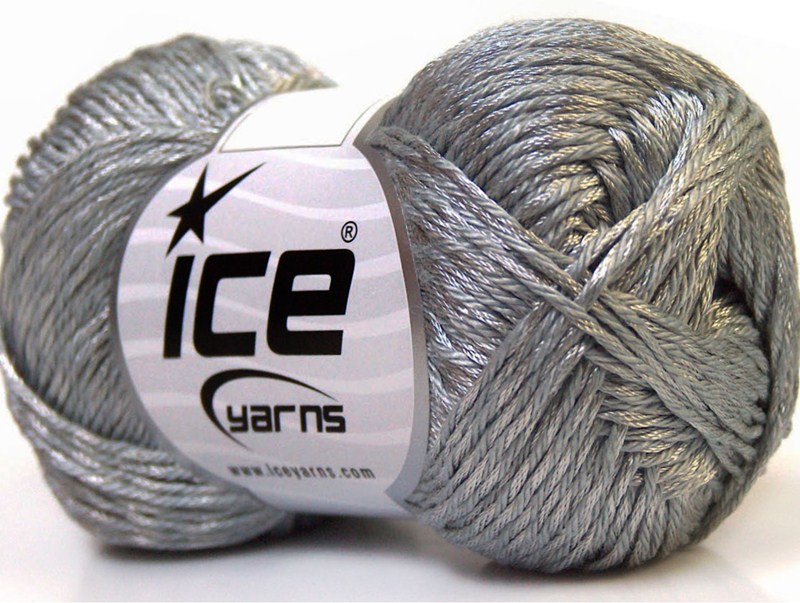 Benang Rajut Ice Tena Grey 87A