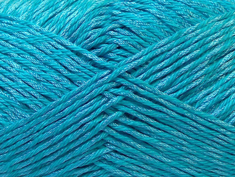 Benang Rajut Ice Tena Turquoise 87H - Gambar 2