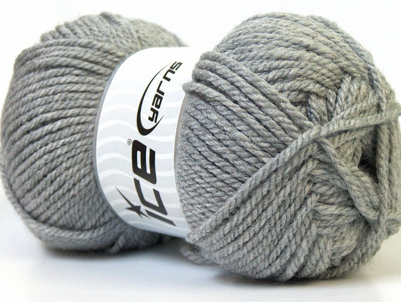 Benang Rajut Ice Atlas Light Grey 20Q