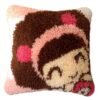 Latch Hook Kit Bantal Girl 40X40cm Print L06