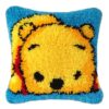 Latch Hook Kit Bantal Pooh 40X40cm L07