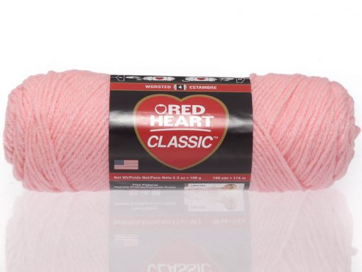 Benang Rajut Red Heart Classic – Pink 1